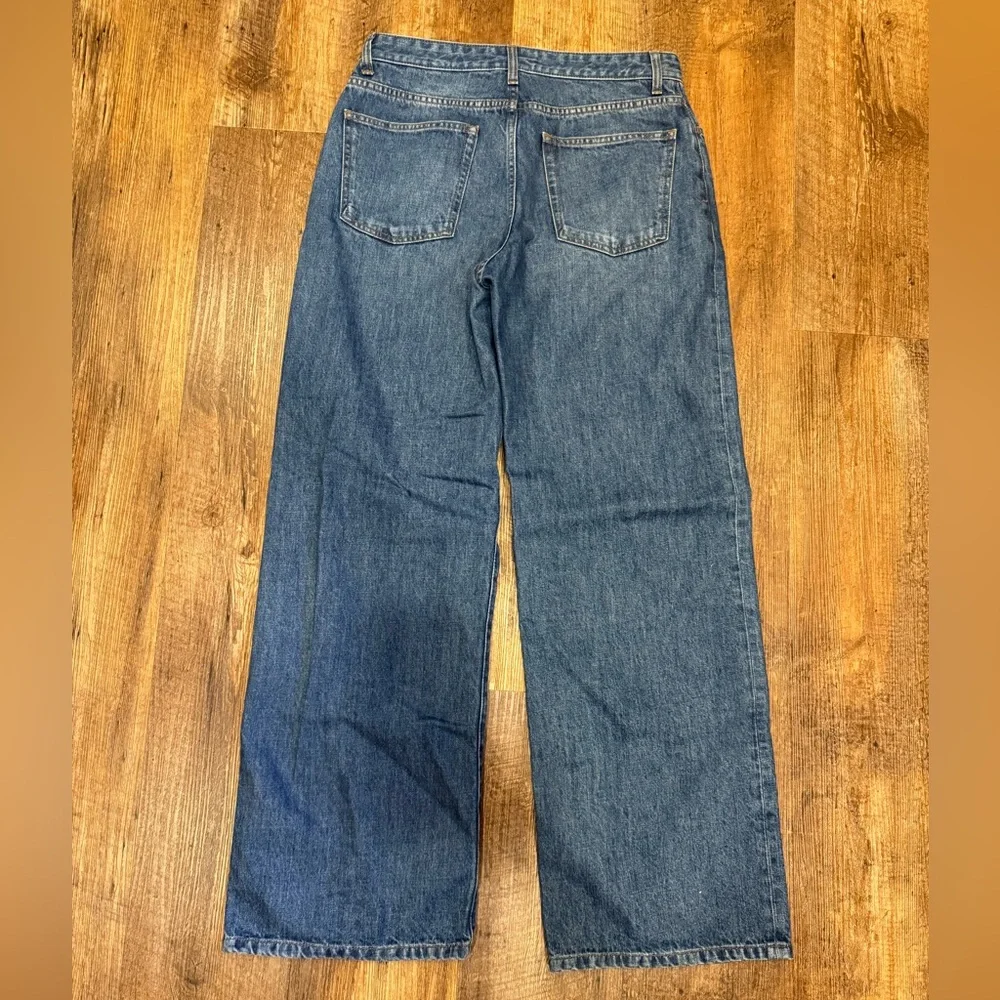 The Row Eglitta wide leg blue jeans size 27 - Picture 5 of 5